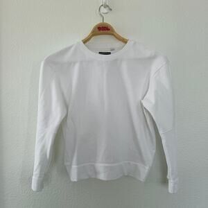 G-Star Raw Boyfriend Fit Crewneck Pullover Distressed Sweatshirt Women Small